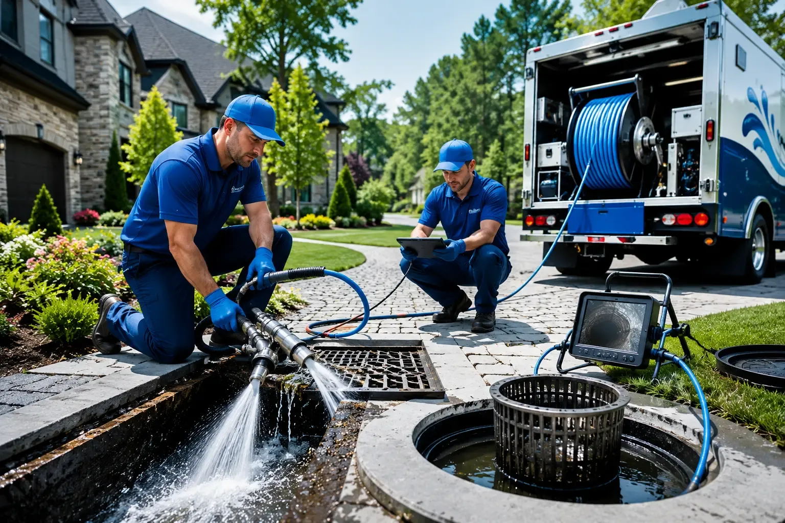 Local outdoor drain cleaning professionals in La Luz, NM