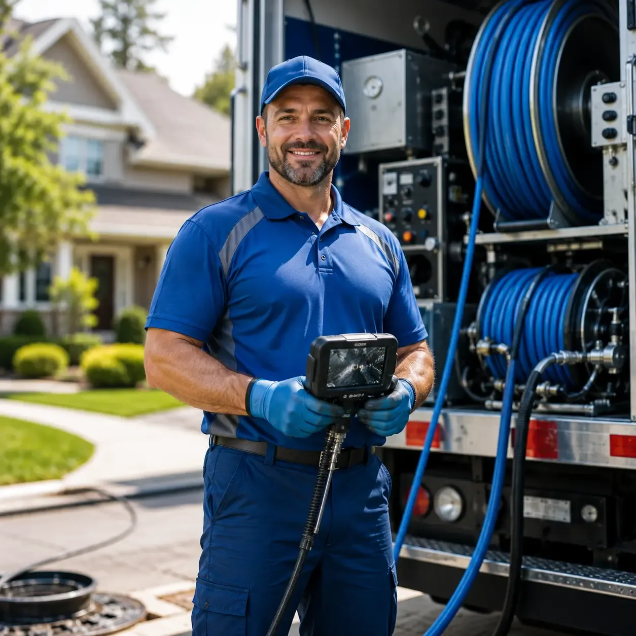 Local outdoor drain cleaning specialists in La Luz, NM